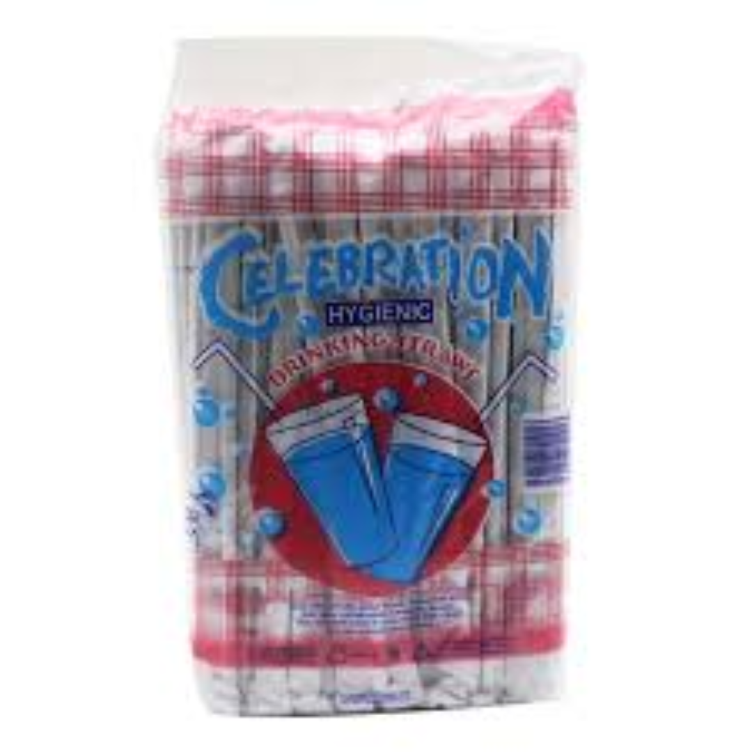 CELEBRATION HYGENIC  DRINKING STRAWS